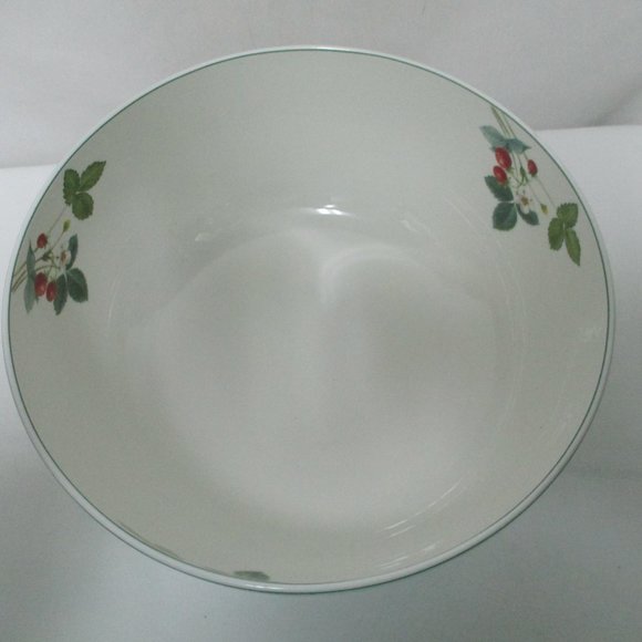 Mikasa Optima Strawberry Hill Serving Bowl Y4117 Chip Resistant Fine China Vtg - Picture 5 of 9